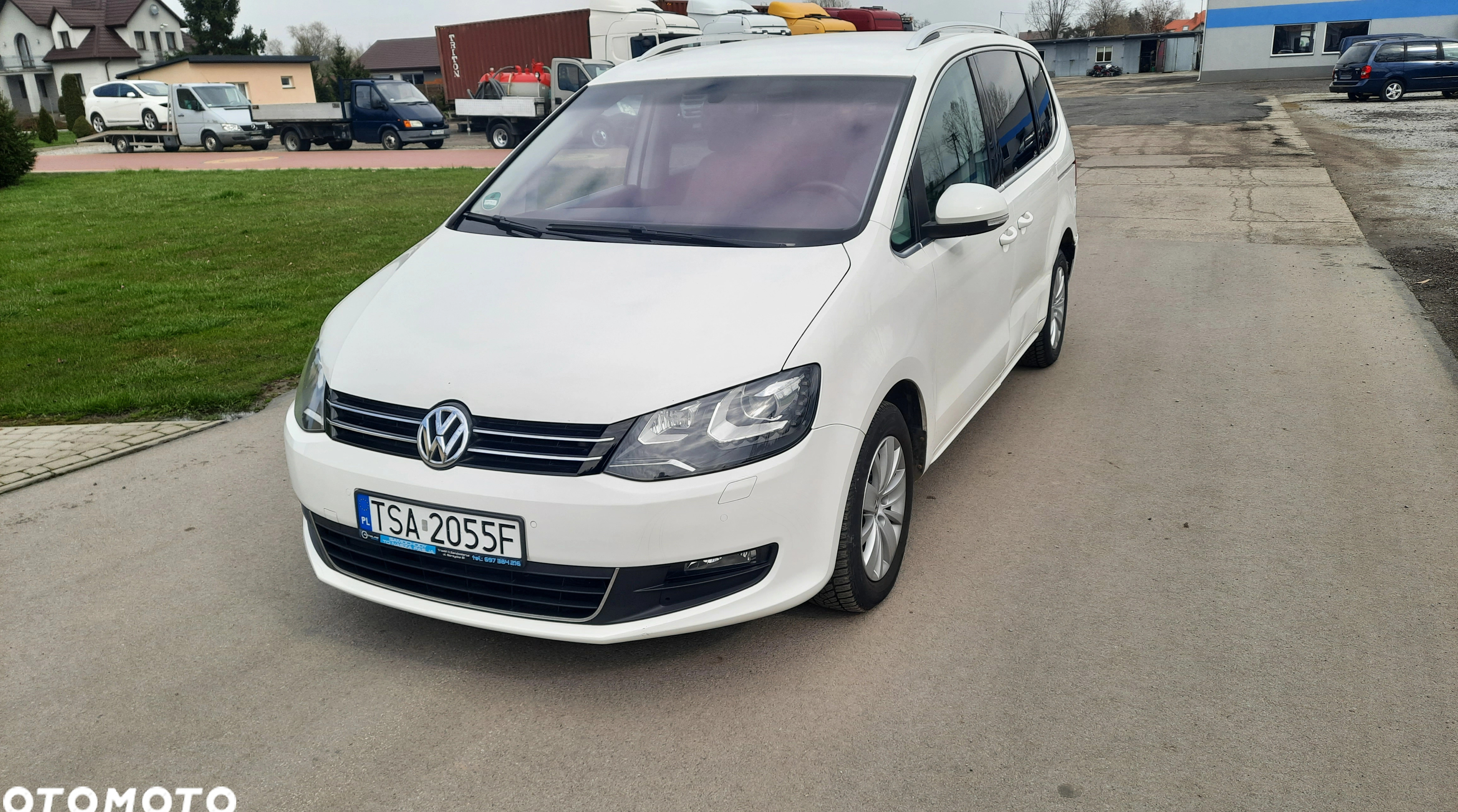 Volkswagen Sharan cena 37900 przebieg: 213301, rok produkcji 2011 z Łobez małe 277